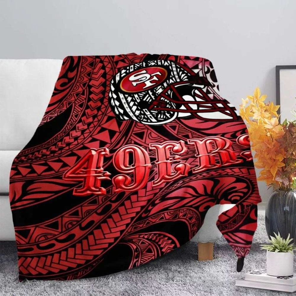 Polynesian Tribal Custom Designs 80 X 60 Blankets